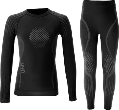 Produktbild von Uyn Visyon 2.0 Funktionsunterwäsche-set Schwarz 10-11 Years Jungen,Mädchen Schwarz 10-11 Years