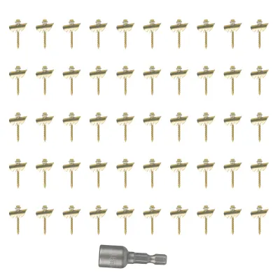 Imagen del producto de Clavos para cercas, grapas para cercas de alambre, clavos de fijación para cercas, clavos para cercas de acero inoxidable, grapas para cercas de alambre de acero, grapas para cercas tejidas