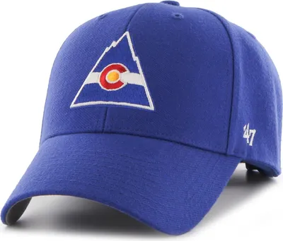 Produktbild von Colorado Avalanche NHL '47 MVP Vintage Logo Royal 56-61 cm Kappe