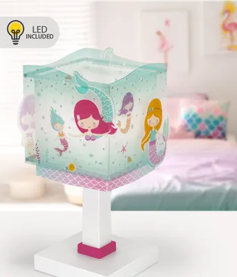 Zdjęcie produktu dla Lampka nocna LED Mermaids - Syreny dla dzieci