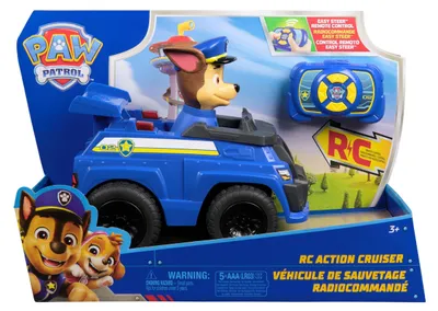 Obrázek produktu pro PAW Patrol PAW VHC Chase RC GML, Policejní auto, 3 rok/roky, Plast, Černá, Modrá