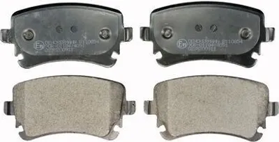 Produktbild von DENCKERMANN Bremsbeläge Satz Hinten Bremsklötze für AUDI A4 Avant (8ED, B7) B110854