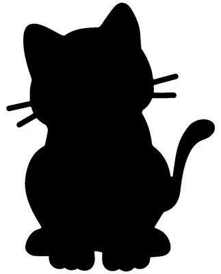 Image de Autocollants tableau noir – autocollants muraux effaçables – chatons + 4 craies liquides – 110 x 85 cm