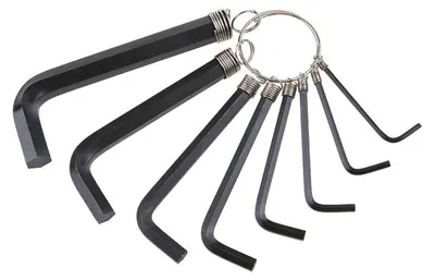 Zdjęcie produktu dla LEVIOR Zestaw kluczy klucz sześciokątnyowych 2-10mm 8 szt. 18499.01