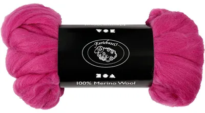 Produktbild von Wolle, Dicke 21 my, Rotviolett, 100 g/ 1 Pck [HOB-46047]