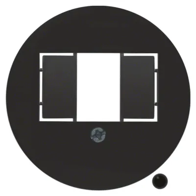 Produktbild von Berker 104001 - Schwarz - Thermoplast - konventionell - Berker - Glänzend - 10 Stück(e)