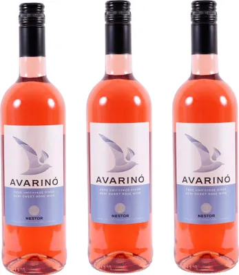 Produktbild von Imiglykos Avarino rosé 3x 0,75l | Griechischer Lieblicher Roséwein | 11,5%Vol.