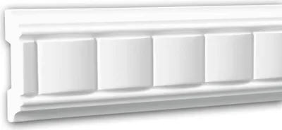 Produktbild von PROFHOME 151309 Wand- und Friesleiste Stuckleiste Zierleiste Wandleiste 2 m