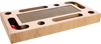 Image de Carton et jeu a Griffer pour Chat 45 x 25 cm