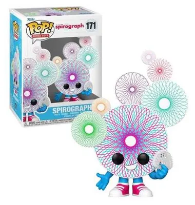 Immagine prodotto di Spirograph POP! Games Figurine in vinile Spirograph con Chase 9 cm Assortimento (6)