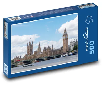 Obrázek produktu pro Puzzle 500 Londýnský parlament a Big Ben - martinpuzzle