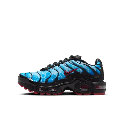 A single Nike Air Max Plus TN sneaker is shown against a white background.
