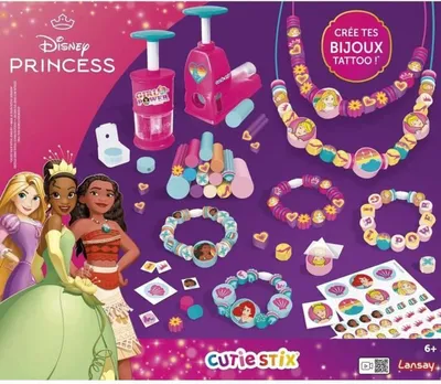 Imagen del producto de Taller creativo de princesas Disney – 14 palitos – Para cortar y perforar