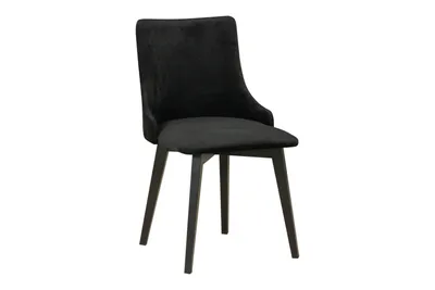 Immagine prodotto di Sedia da pranzo RAMONA 5 - nero / nero