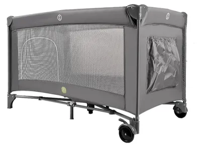 Obrázek produktu pro KIK KX2973 Skládací cestovní postýlka s matrací, max. 15 kg, šedá
