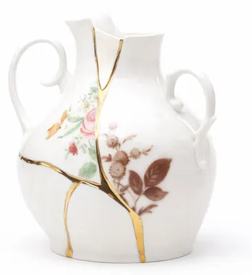 Produktbild von Seletti Blumenvase Kintsugi (19cm)