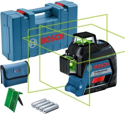 Image de Laser lignes GLL 3-80 G Professional + piles + coffret - BOSCH - 0601063Y00