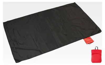 Produktbild von Decke: Ultraleichte Mini-Picknickdecke 70 x 110 cm, kleines Packmaß, 55 g