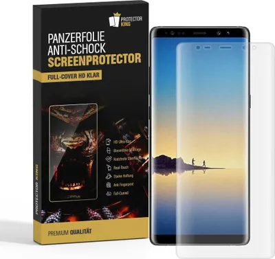 Produktbild von 2x Panzerfolie für Samsung Galaxy Note 8 FULL COVER Displaychutzfolie HD KLAR