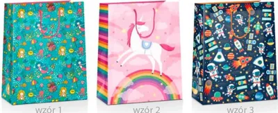 Image de Sac cadeau Grand Kids 23 x 18 x 10 cm, assortiment