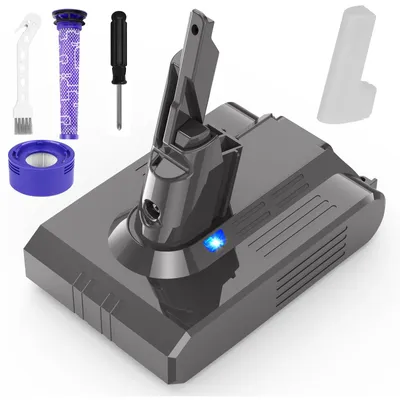 Ersatz-Akku für Dyson V7, 6500 mAh, 21,6 V, Li-Ion