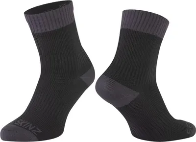 Produktbild von Sealskinz Socken Wretham schwarz/grau, Gr. L
