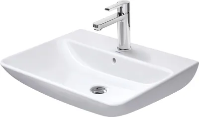 Immagine prodotto di Duravit ME by Starck lavabo, avec trop-plein, 1 trou pour robinet, 650mm, 233565AC00, 233565AC00