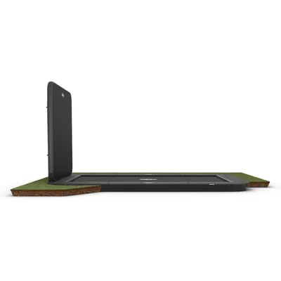 Produktbild von Berg Ultim Champion Trampolin FlatGround Aerowall Schwarz-Grau 410 cm Grau