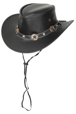 Produktbild von Scippis Concho Hut – Eleganter Leder-Westernhut
