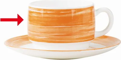 Produktbild von 6x Kaffeeobertasse 0,19 l Pappbecher, Kaffeetasse