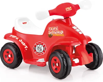 Immagine prodotto di Quad elettrico Pompiere con clacson, 6V, rosso