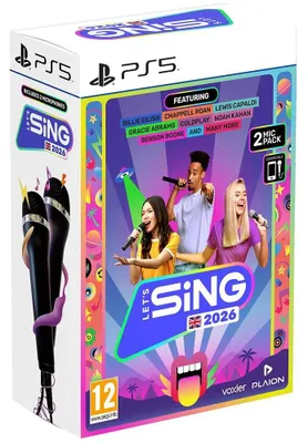 Produktbild von Playstation Games Playstation 5 Let´s Sing 2026 (2-mic)  PAL  PAL