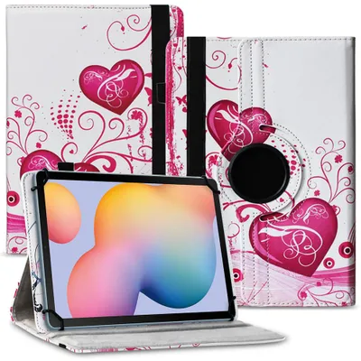 Produktbild von Tablet Tasche für Samsung Galaxy Tab S6 Lite Hülle Case Schutz Cover 360 DrehbarFarbe Uni 360 Taschen:Motiv 5