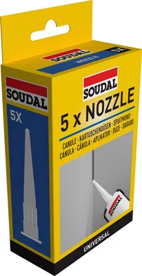 Image de Embout pour cartouches 5 canules - SOUDAL - 108762