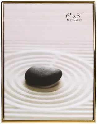 Zdjęcie produktu dla Złota ramka na zdjęcia HAMBURK 15x20cm