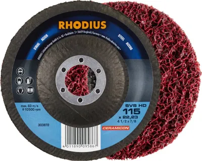 Produktbild von RHODIUS TOPline SVS HD Reinigungsvlies 115 x 22,23 mm 10 Stk