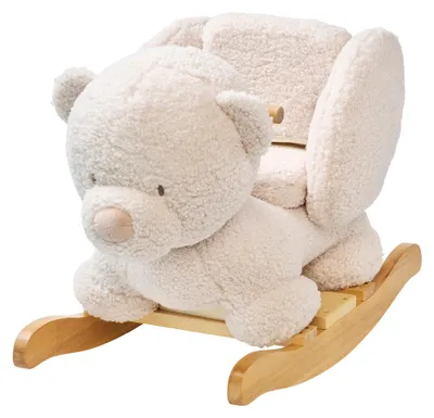Immagine prodotto di Nattou - Beer Teddy ecru - Cavallino a dondolo in peluche, dai 10 mesi in su
