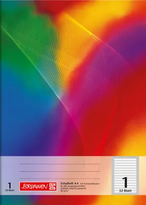 Produktbild von Schulheft A4 32 Blatt Lineatur 1 Packung mit 20 Stück