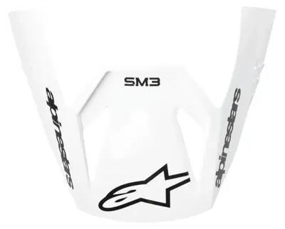 Immagine prodotto di Alpinestars Sm3 Radium Ece06 Visiera Bianca Bianca Taglia unica