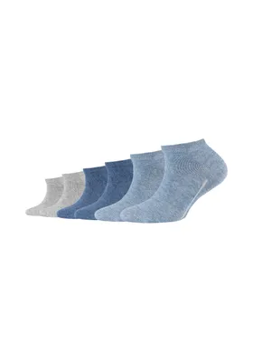 Produktbild von Camano Sneakersocken 6er-Pack ca-soft ca-soft mit weichem Komfortbund stone melange 35-38