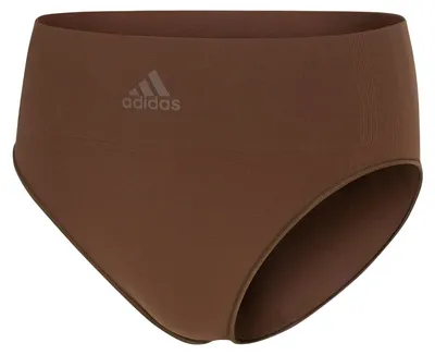 Produktbild von Adidas - Slips für Damen, Nahtlos, Stretch, Hohes Bein GT52540 (44 DE) (Graubraun)