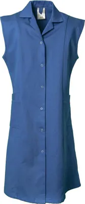 Produktbild von Planam Berufsmantel Baumwolle ärmellos, Damen Gr. 50 kornblau