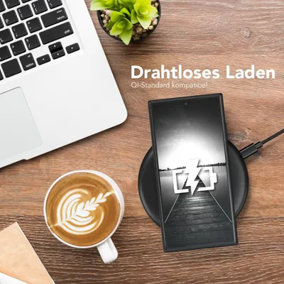 Produktbild von EAZY CASE - TPU Hülle für Samsung Galaxy S24 Ultra, TPU Case stoßfeste Handyhülle, weiches Cover mit Kameraschutz, Silikonhülle in Schwarz
