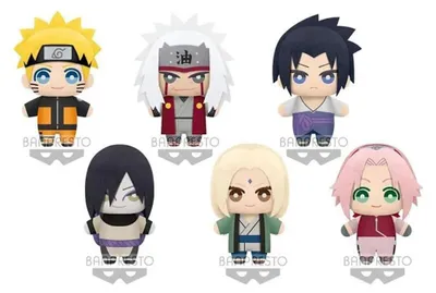 Produktbild von Banpresto Naruto Shippuden Tomonui Series 1 Bp18404 Teddybär Mehrfarbig  Mehrfarbig One Size