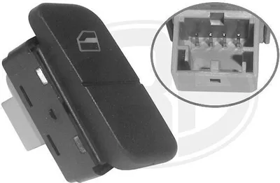 Produktbild von ERA 662389 Fensterheberschalter für VW POLO (9N) Vorne Rechts Fensterheber Schalter