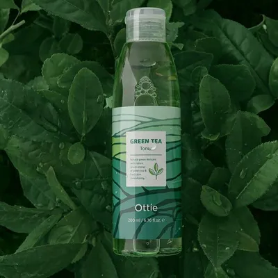 Image de OTTIE - Green Tea Toner - Tonique au thé vert - 200 ml
