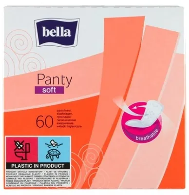 Obrázok produktu pre Bella Panty Soft Wkadki higieniczne, 60 sztuk