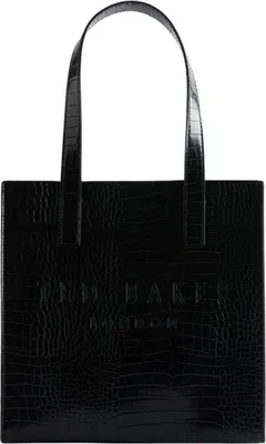 Produktbild von Ted Baker Handtasche Reptcon Croc Effect Icon Bag Jet - Black schwarz