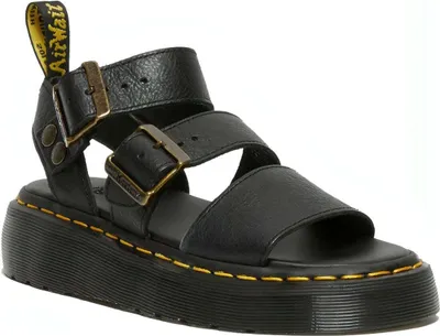Produktbild von Dr. Martens Damen Klassische Sandalen 25720001 Farbe: Schwarz Größe: 38