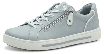 Produktbild von Jana Damen Sneaker flach mit Reißverschluss Vegan, Sky, 38
